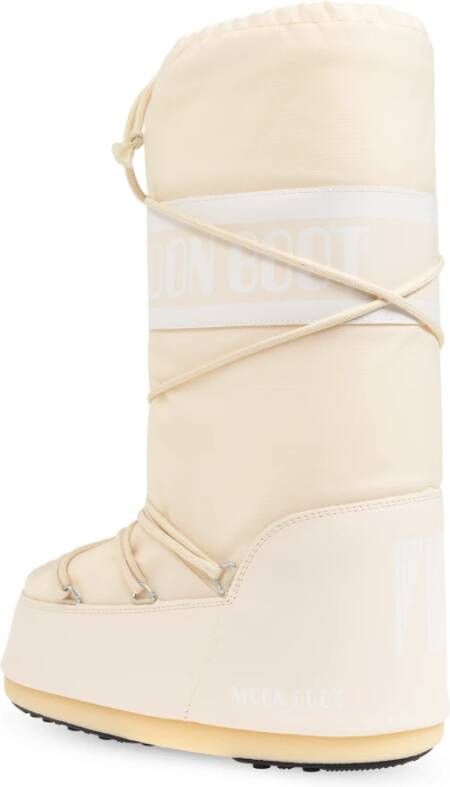 moon boot Sneeuwlaarzen Icoon Nylon Beige Heren