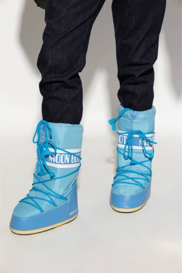 moon boot Sneeuwlaarzen Icoon Nylon Blue Heren