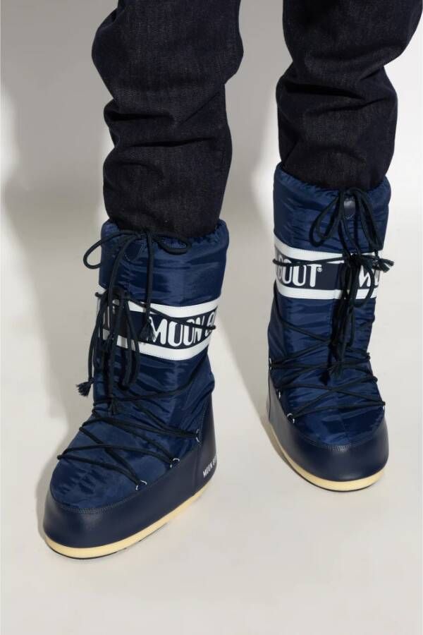 moon boot Sneeuwlaarzen Icoon Nylon Blue Heren