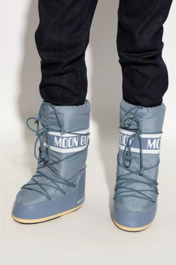 moon boot Sneeuwlaarzen icoon nylon Blue Heren