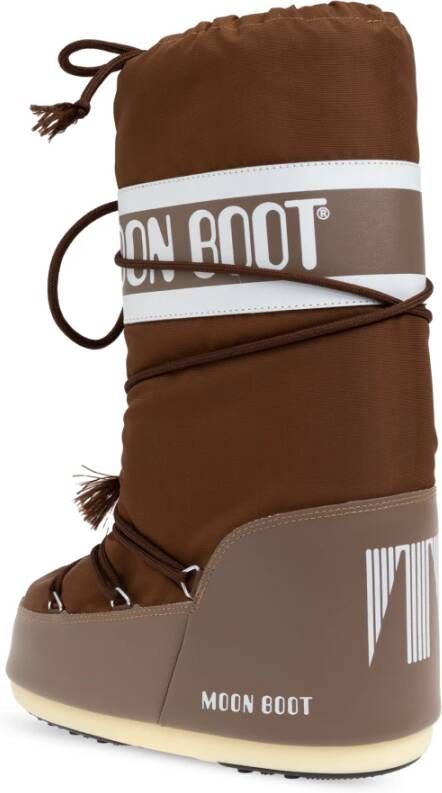 moon boot Sneeuwlaarzen Icoon Nylon Brown Dames