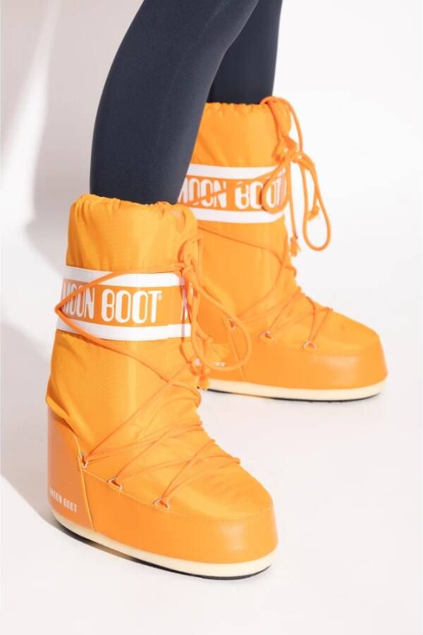 moon boot Sneeuwlaarzen icoon nylon Orange Dames