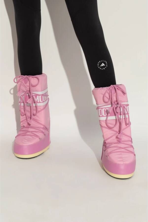 moon boot Sneeuwlaarzen Icoon Nylon Pink Dames