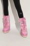 Moon boot Sneeuwlaarzen Icoon Nylon Pink Dames - Thumbnail 2