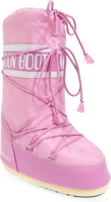 moon boot Sneeuwlaarzen Icoon Nylon Pink Dames