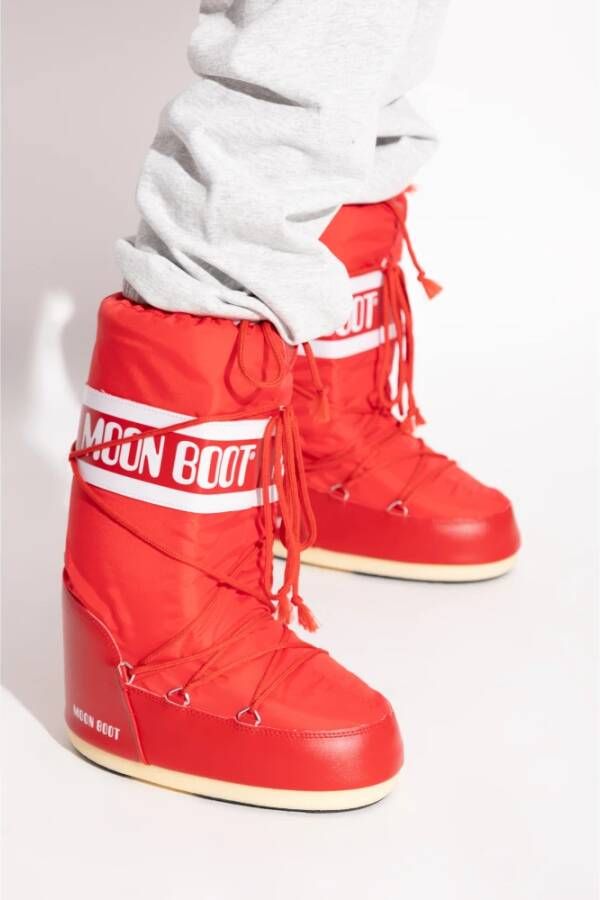 moon boot Sneeuwlaarzen Icoon Nylon Red Dames