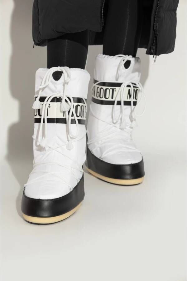 moon boot Sneeuwlaarzen icoon nylon White Dames