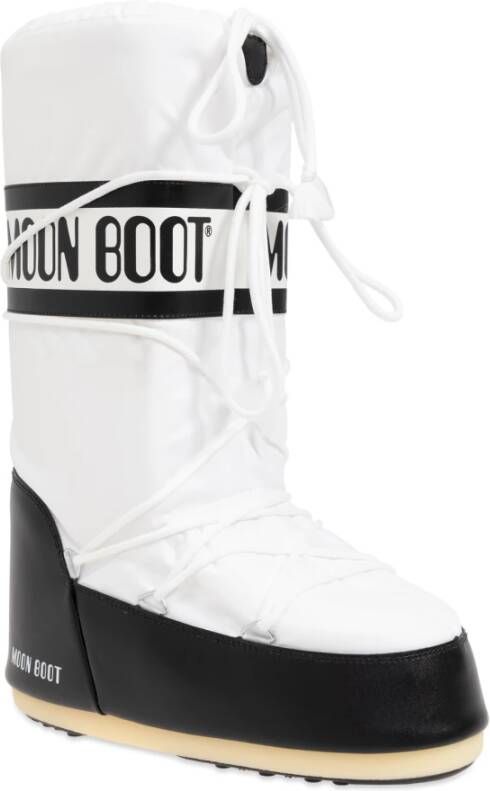 moon boot Snow Boots Icon Nylon White Heren