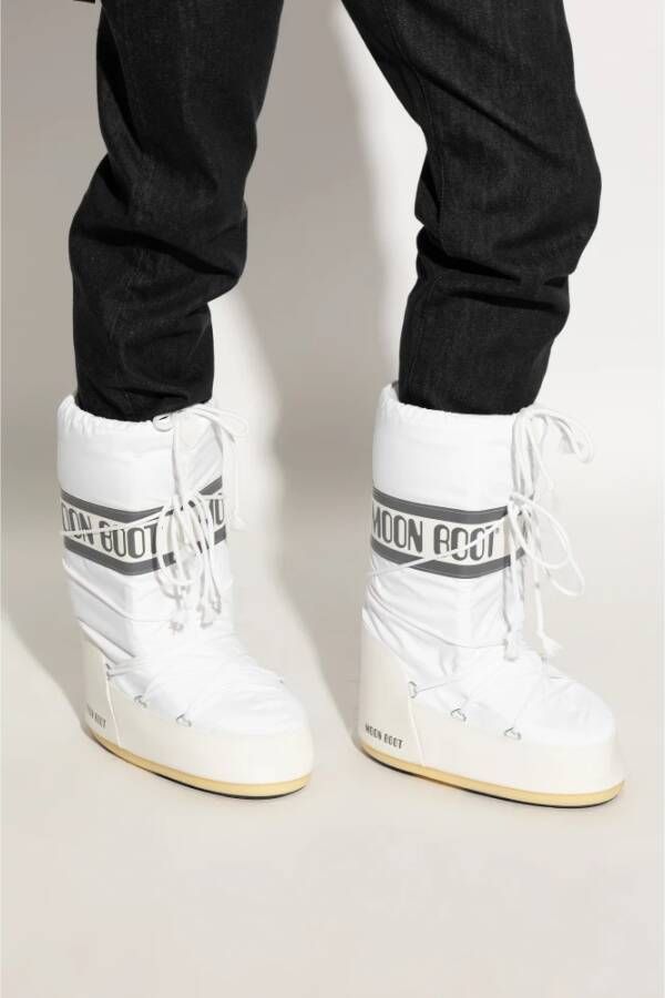 moon boot Sneeuwlaarzen icoon nylon White Heren