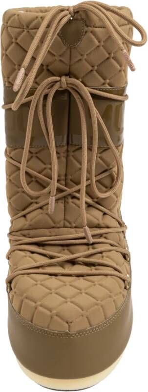 moon boot Sneeuwlaarzen icoon quilt Beige Dames