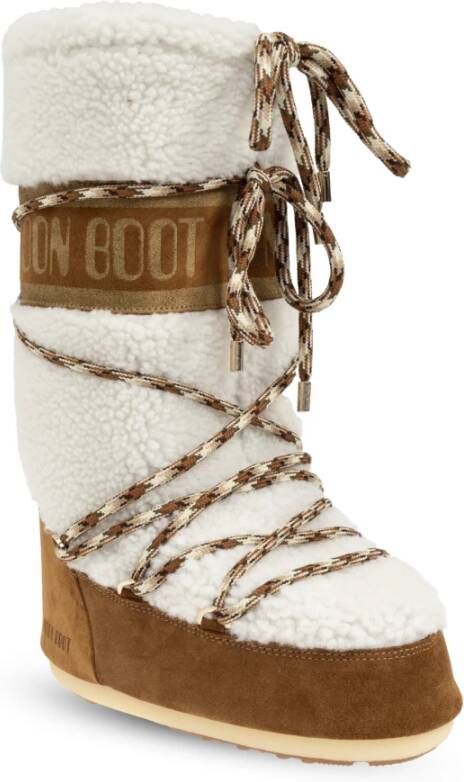 moon boot Sneeuwlaarzen icoon shearling Brown Dames