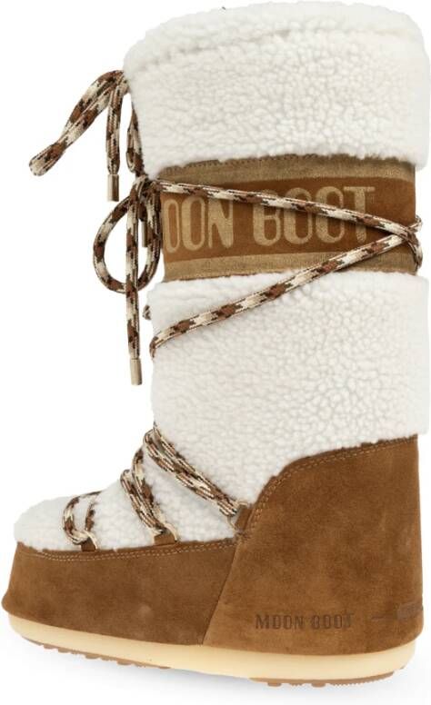 moon boot Sneeuwlaarzen icoon shearling Brown Dames