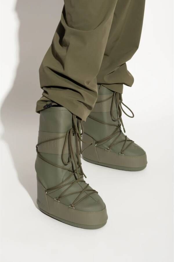 moon boot Sneeuwlaarzen MB Icon Rubber Green Dames