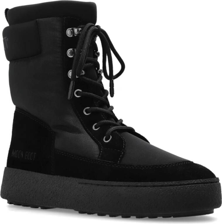 moon boot Sneeuwlaarzen MB Ltrack Combat Boot Black Dames