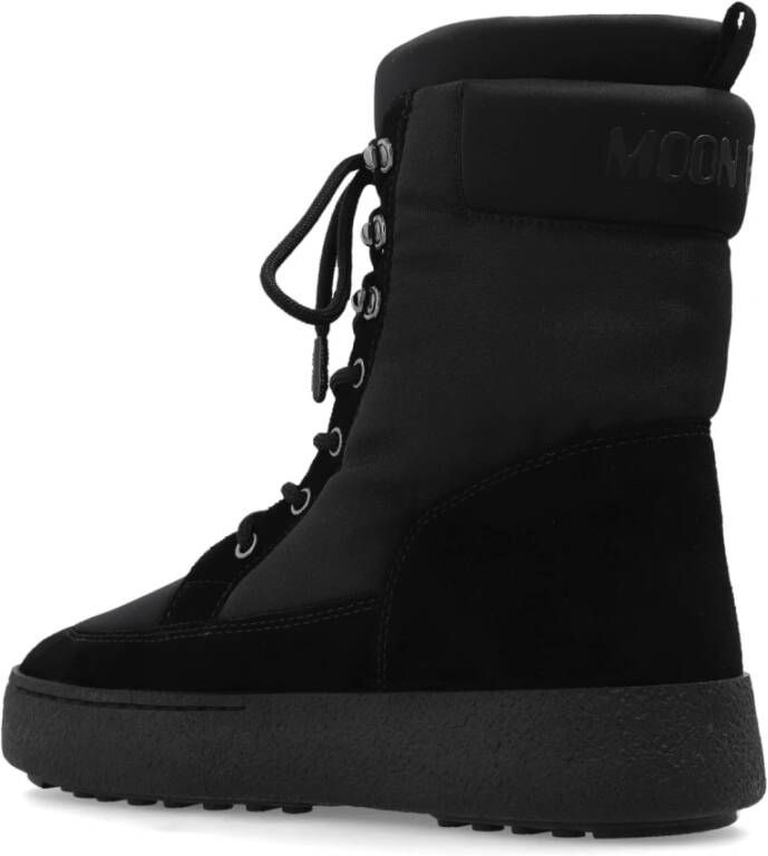 moon boot Sneeuwlaarzen MB Ltrack Combat Boot Black Dames