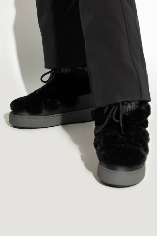 moon boot Sneeuwlaarzen MB Ltrack Faux Fur WP Black Dames