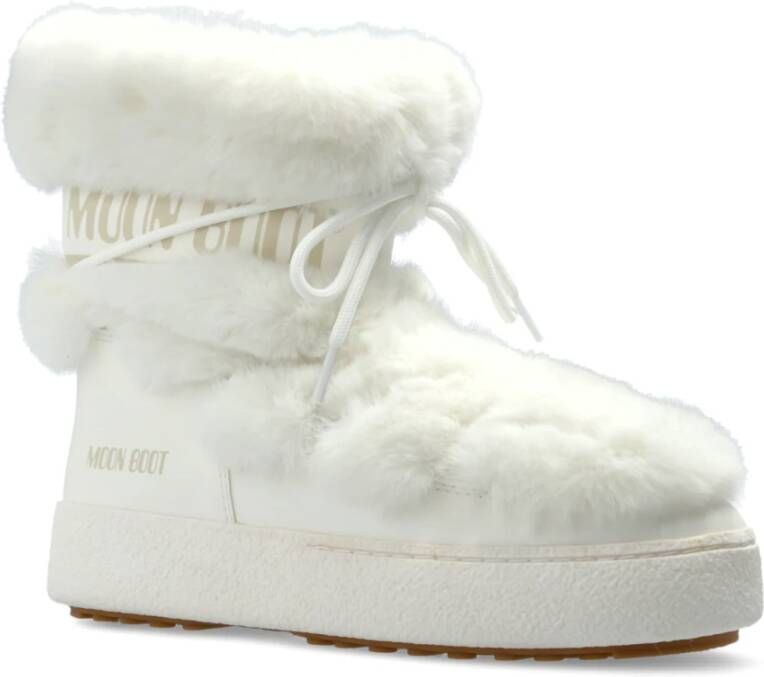 moon boot Sneeuwlaarzen MB Ltrack Faux Fur WP White Dames