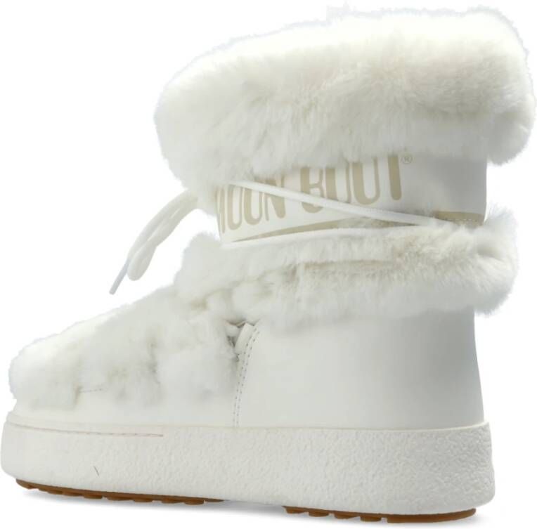 moon boot Sneeuwlaarzen MB Ltrack Faux Fur WP White Dames