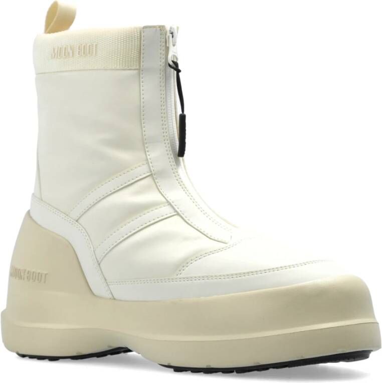 moon boot Sneeuwlaarzen MB Luna Rits White Dames