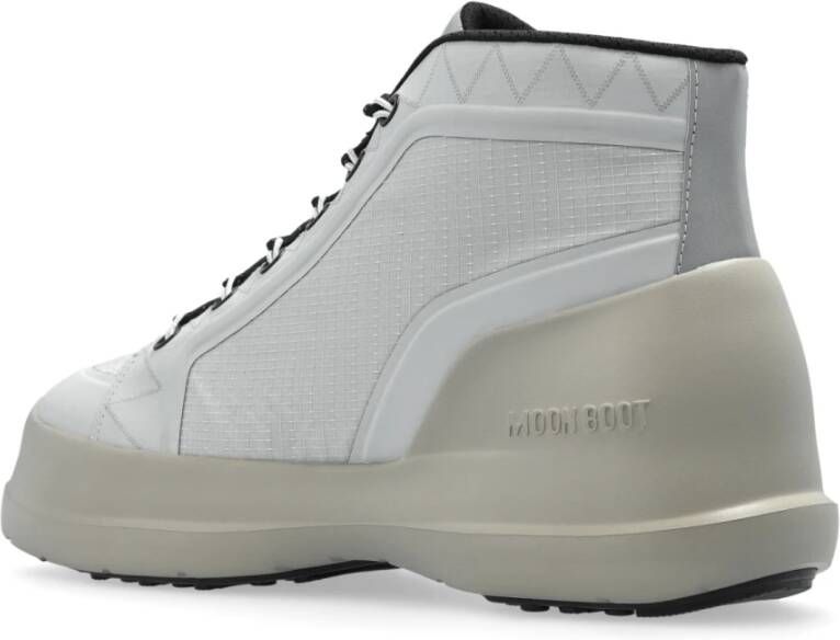 moon boot Sneeuwlaarzen MB Luna Trek Mid Nylon Gray Heren