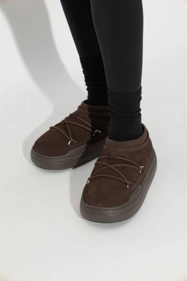 moon boot Sneeuwlaarzen MB Park Icon Suede Brown Dames