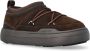 Moon boot Monogram Platform Sneakers met Suède Leer Brown Dames - Thumbnail 8