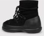 Moon boot Suède bergschoenen met rubberen zool Black Dames - Thumbnail 4