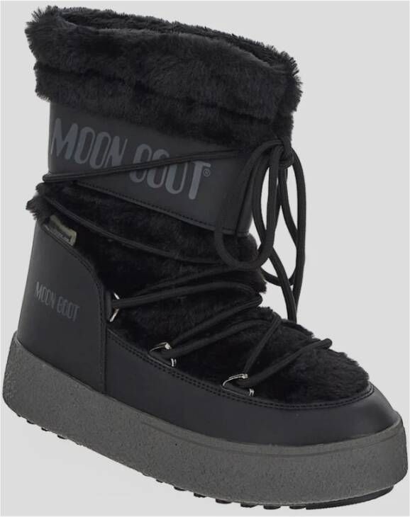 moon boot Unisex Laarzen Schoenen Black Dames