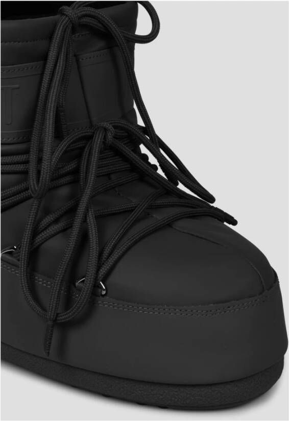 moon boot Waterafstotende rubberen lage laarzen Black Dames