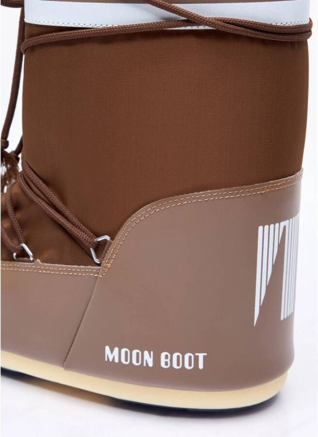 moon boot Waterafstotende Snowboots met Logo Motif Brown Heren