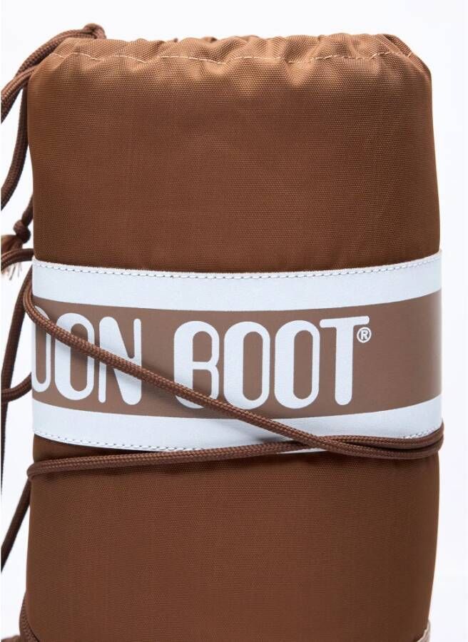 moon boot Waterafstotende Snowboots met Logo Motif Brown Heren