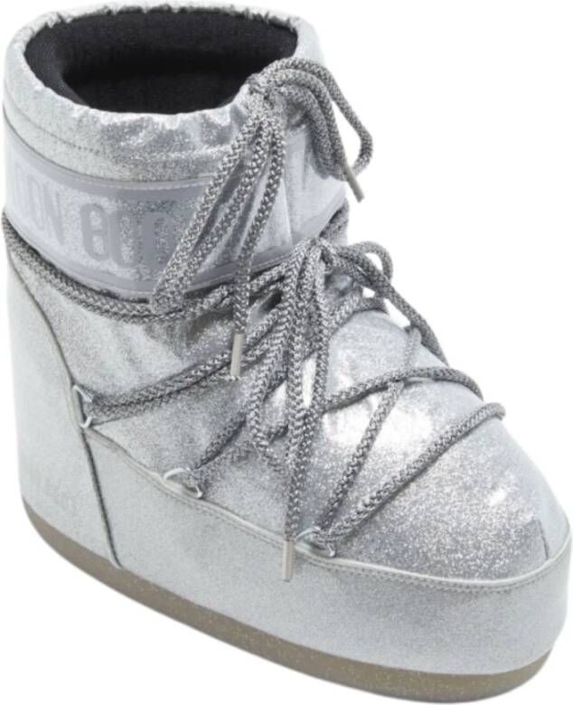 Moon boot Lage Glitter Astronaut-geïnspireerde Schoenen Gray Dames - Foto 2