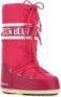 Moon boot Nylon Gevoerde Laarzen Front Lace Rubberen Zool Pink Dames - Thumbnail 11