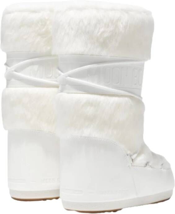 moon boot Winterlaarzen met nepbont White Dames