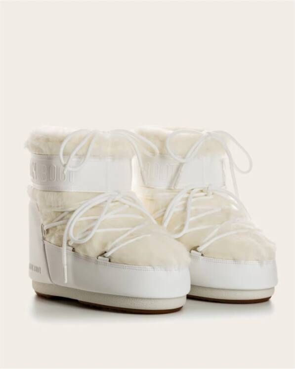 moon boot Winterlaarzen met nepbont White Heren