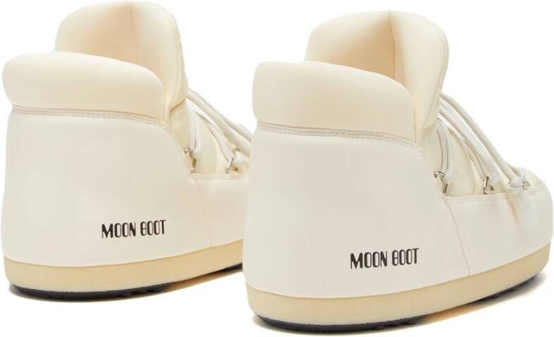 moon boot Witte enkellaarsjes voor dames White Dames