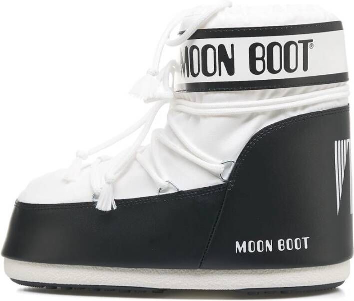 moon boot Witte Enkellaarsjes voor Vrouwen White Dames