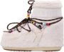 Moon boot Witte Gesloten Schoenen Icon Low Faux-Fur Beige Dames - Thumbnail 3