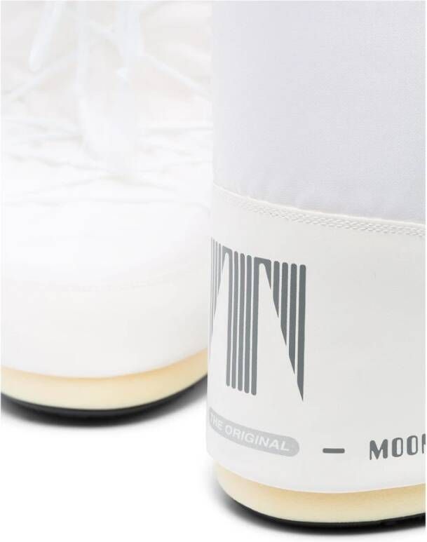 moon boot Witte Sneeuwlaarzen met Logo Print White Dames