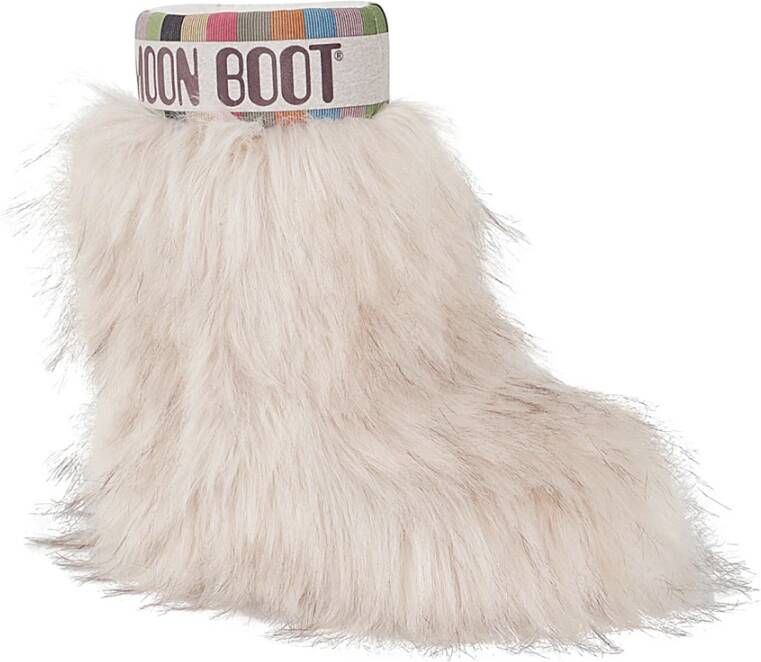 moon boot Yeti Mid Iconische Winterlaarzen Beige Dames