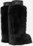 Moon boot Zwarte Yeti Slip-On Schoenen Black Dames - Thumbnail 2