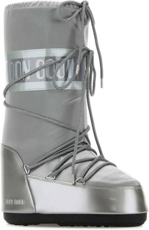 moon boot Zilver Geïsoleerde Winterlaarzen Gray Dames