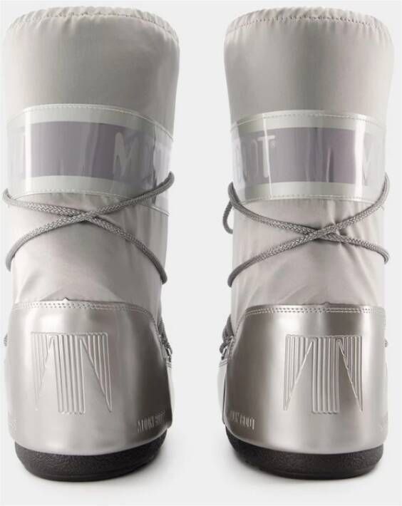 moon boot Zilver Synthetische Glance Laarzen Gray Dames