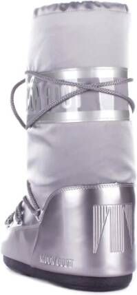 moon boot Zilveren Winterlaarzen Stijlvol Nylon Gray Dames