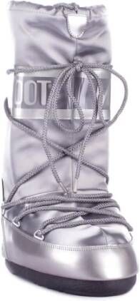 moon boot Zilveren Winterlaarzen Stijlvol Nylon Gray Dames