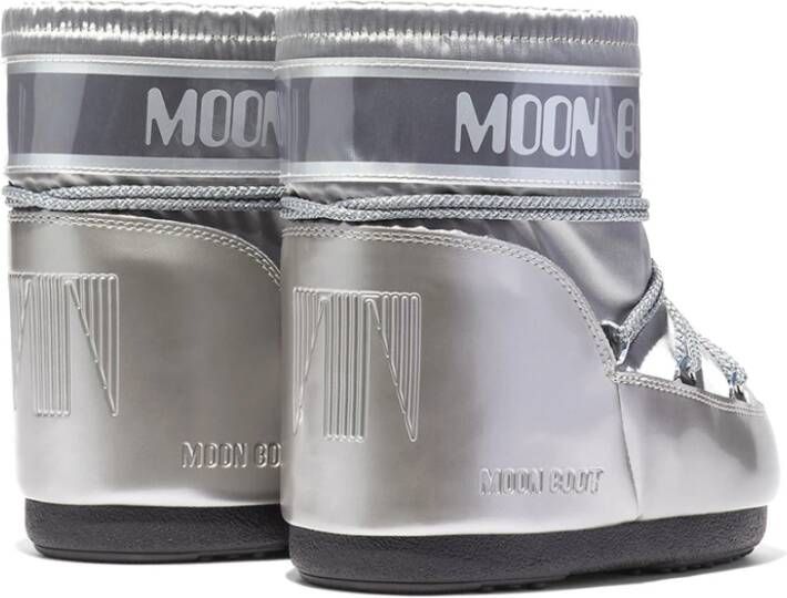 moon boot Zilveren Winterlaarzen Waterdicht Slip-On Gray Dames