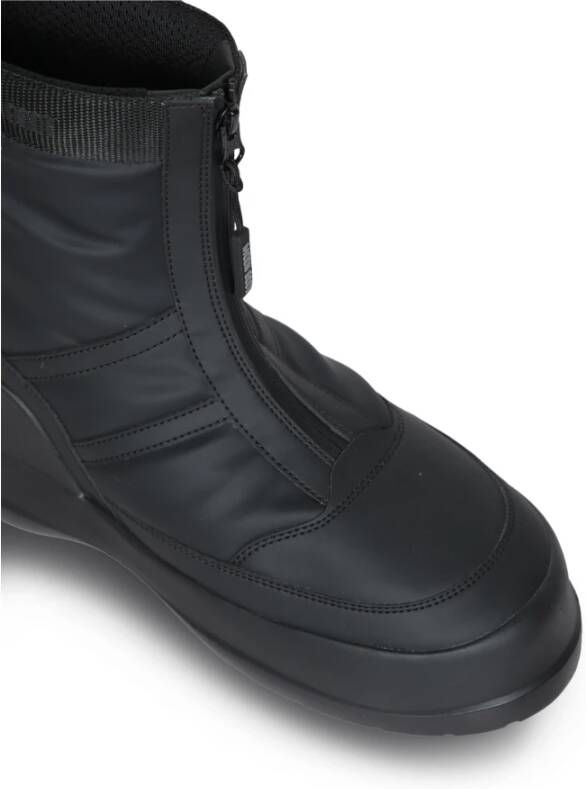 moon boot Zwarte Enkellaarsjes voor Winterstijl Black Heren