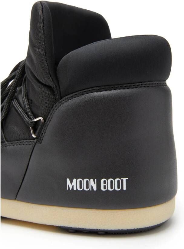 moon boot Zwarte enkellaarzen voor de winter Black Heren