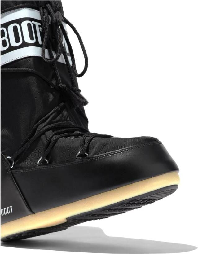 moon boot Zwarte enkellaarzen voor heren Black Heren