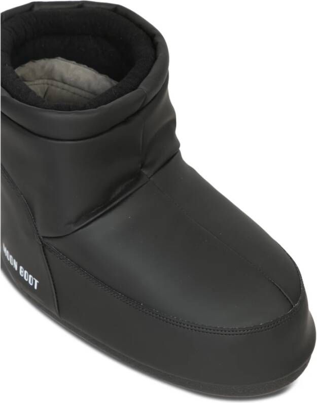 moon boot Zwarte Enkellaarzen voor Mannen Black Heren